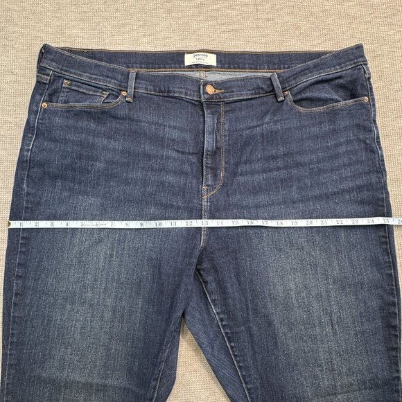 Denizen From Levis Womens Size 24W Mid-Rise Bootcut Jeans Dark Wash Denim Curvy - Picture 10 of 13